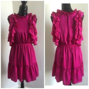 Pink Ruffle Dress